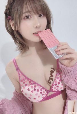 کازوکن (けんけん) “Pink Lingerie Pure Uniform” شکلات ساندویچ کردن سینه ها بسیار خوشمزه است (38P)