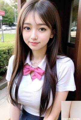 AI زیبایی ایجاد کرد ~ دوست دختر ژاپنی