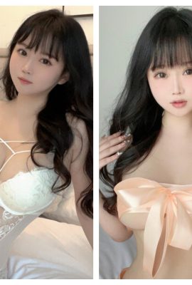 دختر خوش اندام با سینه های زیبا به عنوان هدیه تولد آرایش می کند! من تمام وجودم را به شما می دهم (29P)