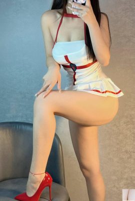 [مجموعه اینترنتی]انحصاری VIP دختر رفاه Momozawa Sakura “White Silk Nurse”[51P]