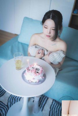کیک کرم پای جشن تولد زیبایی کره ای (41P)