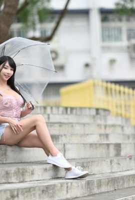 [مجموعه اینترنتی]دختر تایوانی با پاهای زیبا – مدل زیبای Zoe So عکسبرداری در فضای باز (88P)