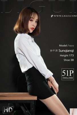 (Ligui) 20180903 مدل زیبایی اینترنتی Sun Qianqi (52P)