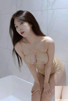 زیبایی کره ای شانی در حمام خیس و فریبنده می شود (32P)