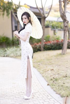 (XiuRen) شماره 6186 جوراب ساق بلند یانگ چنچن یومه چئونگسام (87P)