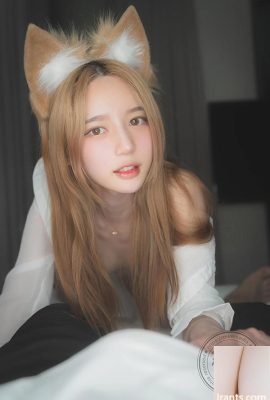 زیبای کره ای Yeha تبدیل به یک دوست دختر زیبای گوش روباه می شود (36P)