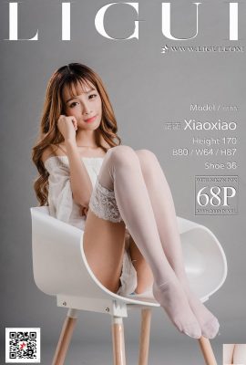 (LiGui Internet Beauty) 2017.09.20 مدل Xiaoxiao گوشت خوک خرد شده در مقابل پاشنه بلند ابریشمی سفید پاشنه بلند (69P)
