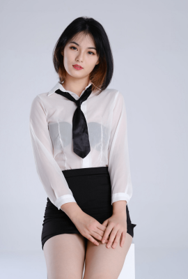 (تصویربرداری خصوصی از مدل لو) مدل زیبا-مدل زیبای Xiaoyu عکسبرداری خصوصی بدون موزاییک تصاویر رفاهی (1) (100P)
