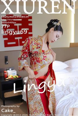 (XiuRen) 2024.05.14 Vol.8534 lingyu69 عکس نسخه کامل (77P)