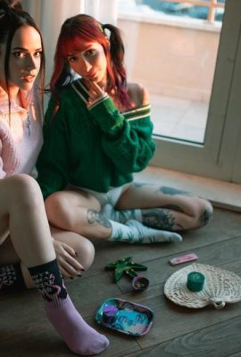 (Suicide Girls) 16 آوریل 2024 – Ceciamix + Drew – Sun Set Haze (55P)