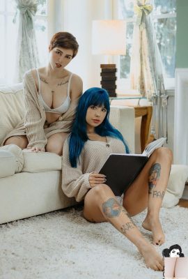 (Suicide Girls) 01 ژوئن 2024 – Aliese + Fla – Les Amoureux (60P)