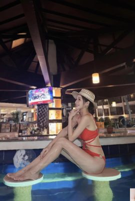 دختر زیبای تایوانی ژانگ جون (0928 یون) عکس های داغ تعطیلات فیلیپین (20P)