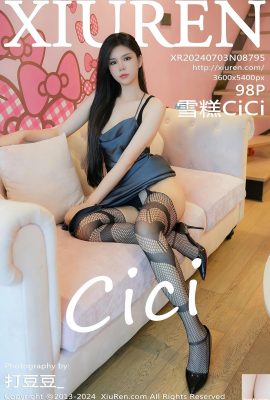 XiuRen) 2024.07.03 Vol.8795 Ice Cream CiCi عکس نسخه کامل (98P)