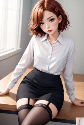 (Uniform-waifus-AI) (AI تولید شده) 2