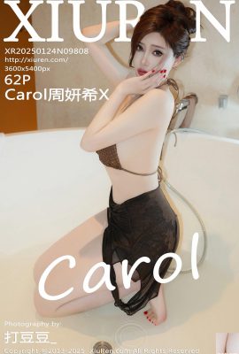 (XiuRen) 2025.01.24 VOL.9808 CAROL ZHOU YANXI X عکس نسخه کامل (62p)