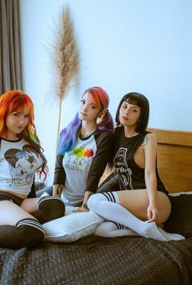 (Suicide Girls) 02 فوریه 2025 – غم و اندوه + میمو – اتاق بهشت ​​(46p)