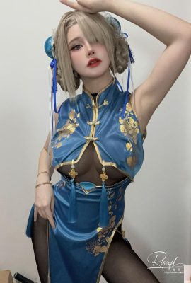 (مجموعه در اینترنت) دختر رفاهی MAEHA “Ashina Fanren Cheongsam” VIP Exclusive (58p)