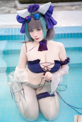 (مجموعه در اینترنت) دختر رفاهی Sadako Peach “Cheshire Swimsuit” VIP Exclusive (64p)