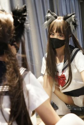(مجموعه در اینترنت) دختر بهزیستی دختر حرفه ای Sanshuizi “Cat Girl Girl” VIP EXCLUSIVE (76p)