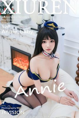 (XiuRen) 2025.06.17 No.10421 Annie_Baby عکس نسخه کامل (63p)