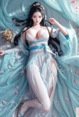 زنان باریک Hanfu 2