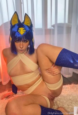 (Fox Sweetie) Ankha Cosplay مجموعه (39p)