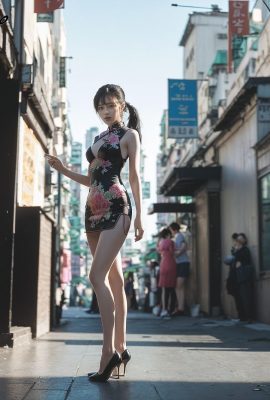 خیابان Badbro_Hong Kong Cheongsam