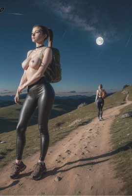 Badbro_leggings دختر کوهنوردی