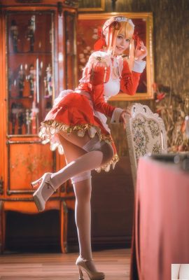 (مجموعه در اینترنت) دختر رفاهی Chianda Kako “Nero Maid” VIP Exclusive (37p)