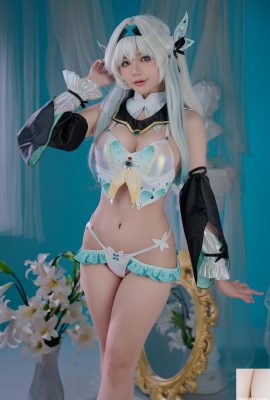 (مجموعه اینترنت) Zinieq (中》 Cosplayer) Cosplay Firefly – Honkaistar Rail (49p)