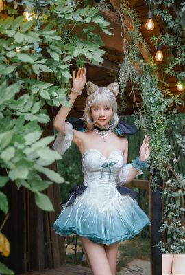 (مجموعه آنلاین) Nnian Cosplay Lynette – Genshin Impact (64p