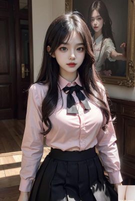 ★PATREON★ (AI Kaori) مجموعه 1 – دختری با پیراهن صورتی