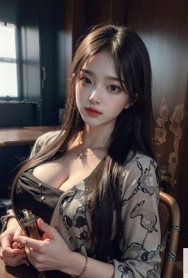 ★PATREON★ (AI Kaori) مجموعه 1 – دختر شیرین با لباس زیبا