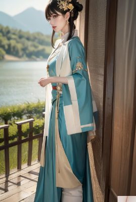 دختر چینی به سبک مینگ