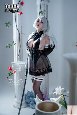 (مجموعه آنلاین) Tiny Asa アサ(tiny.asababy) cosplay 2B – NierAutomata (85P)